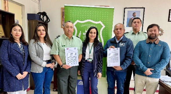 Gendarmería y Municipalidad de Diego de Almagro se unen para fortalecer seguridad