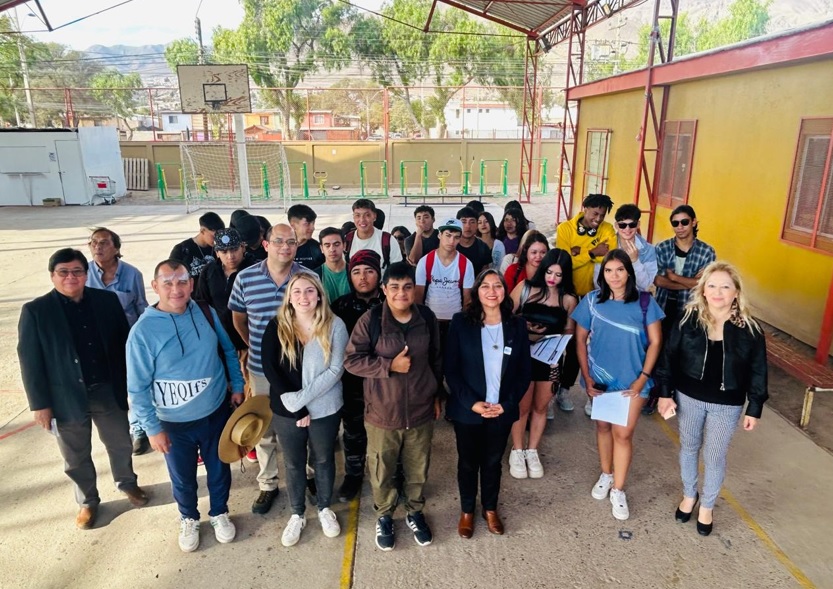 Estudiantes CEIA Copiapó se capacitan en Registro Social de Hogares
