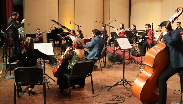 Orquesta Sinfónica Municipal de Copiapó en concierto