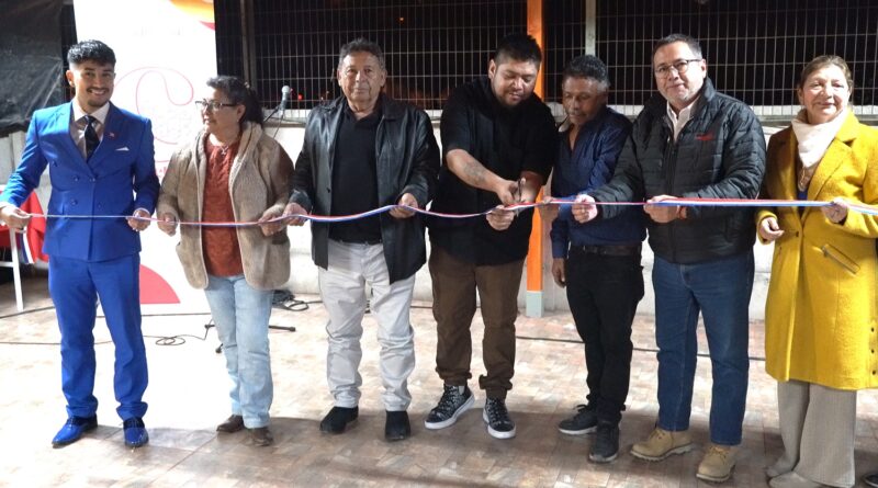 Inauguración de obras de mejoramiento en sede social de Tierra Amarilla