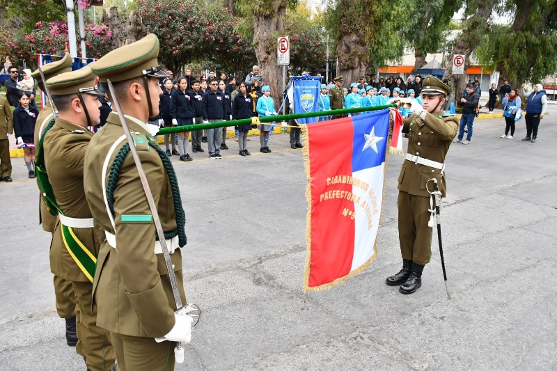 Brigadistas Escolares de Copiapó celebran con acto y desfile