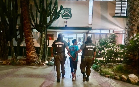 En Copiapó: Alerta ciudadana permitió a Carabineros capturar a prolífico delincuente