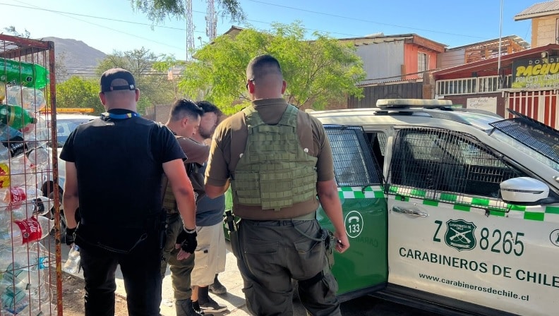 Cinco detenidos y más de 25 infracciones dejó ronda focalizada de la Disem y Carabineros en sectores Rosario y El Palomar de Copiapó