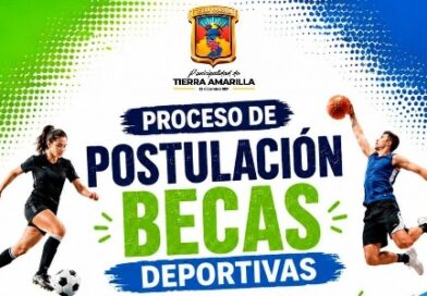 Convocatoria a becas deportivas en Tierra Amarilla