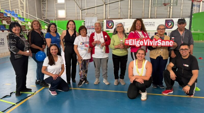 DELEGACIÓN PRESIDENCIAL PROVINCIAL DE CHAÑARAL REALIZÓ OLIMPIADAS DEL ADULTO MAYOR PARA PROMOVER LA VIDA SALUDABLE Y  EL BIENESTAR DE LAS PERSONAS MAYORES
